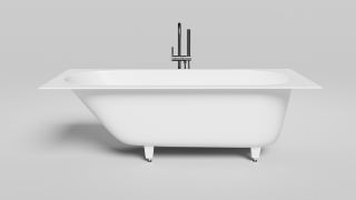 Ванна из искусственного камня Salini Ornella Kit S-Sense 102412G 180x80см белый глянцевый